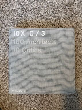 Phaidon 10 X 10 / 3 Hardcover Book — Gray and White